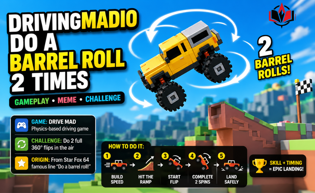 Drivingmadio Do a Barrel Roll 2 Times