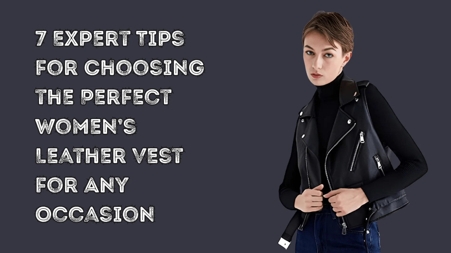 Leather Vest