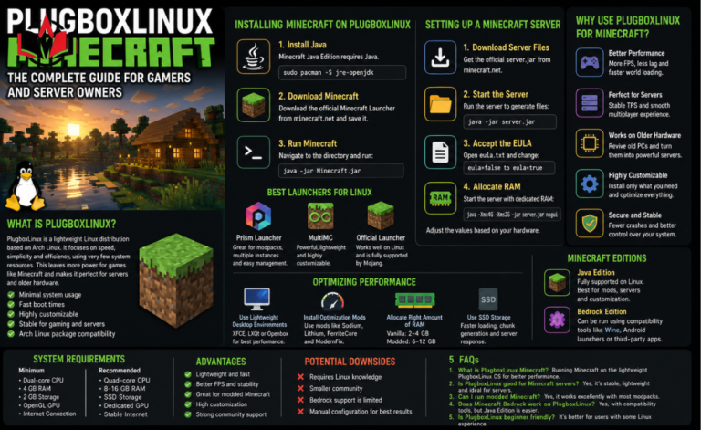 PlugboxLinux Minecraft