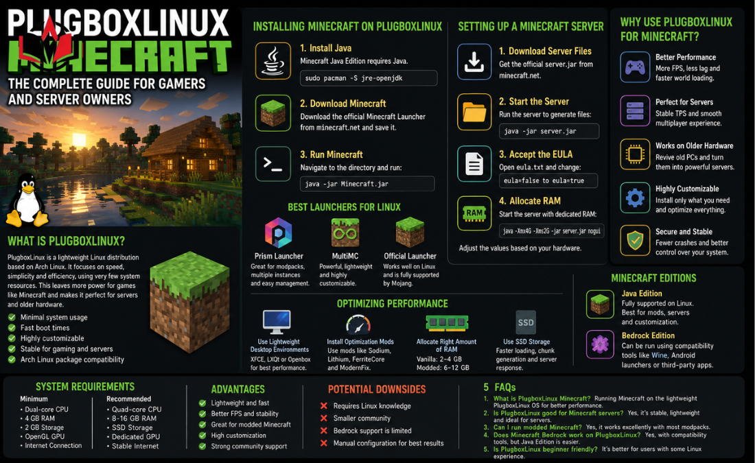 PlugboxLinux Minecraft